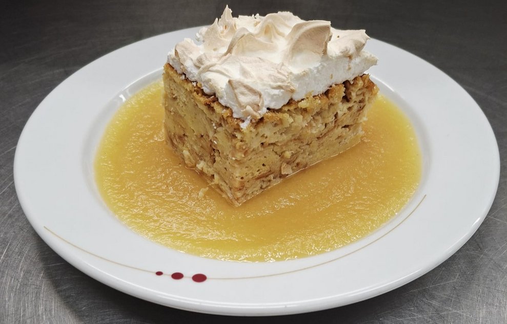 Scheiterhaufen mit Fruchtmus