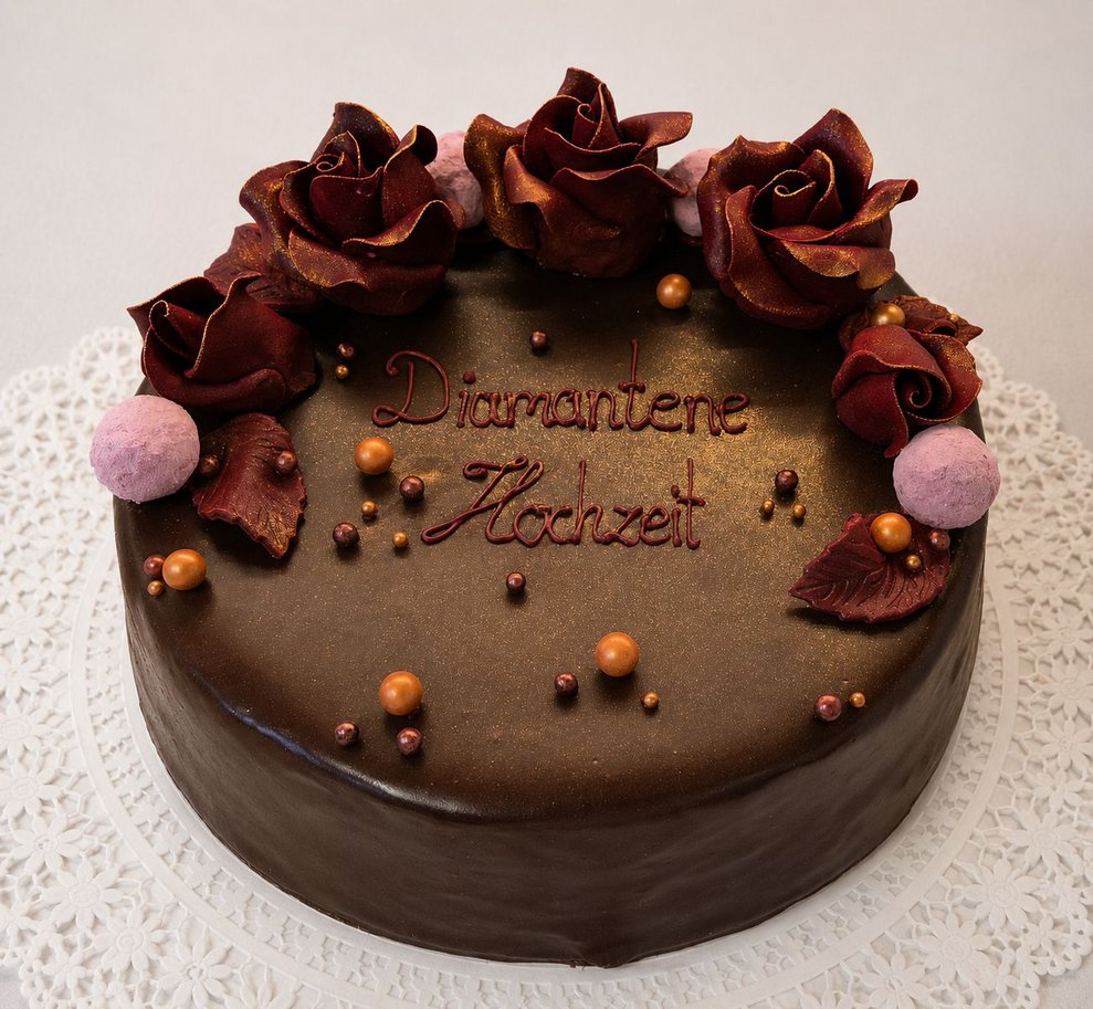 Torte Diamantene Hochzeit