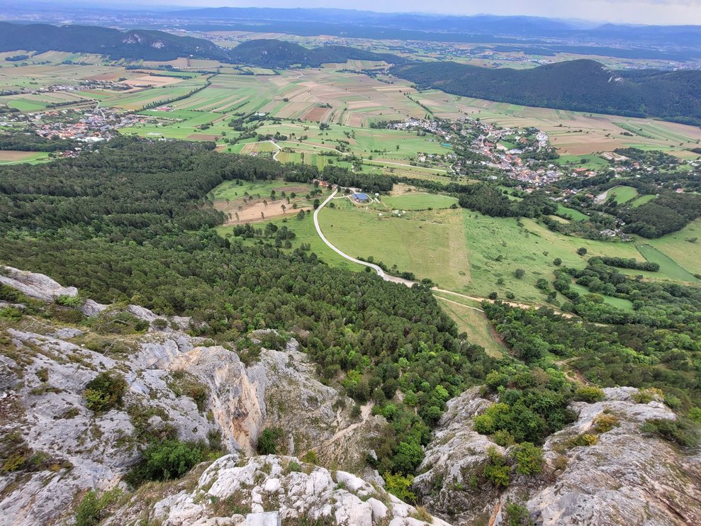 Ausblick von der Aussichtsplattform Skywalk.