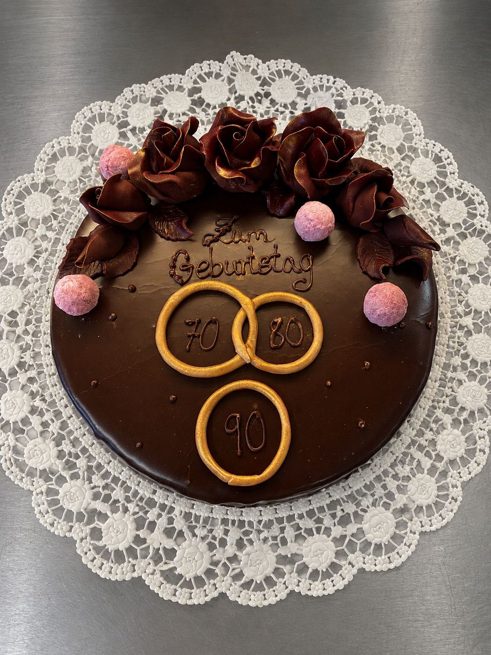 Schoko Torte für Geburtstag