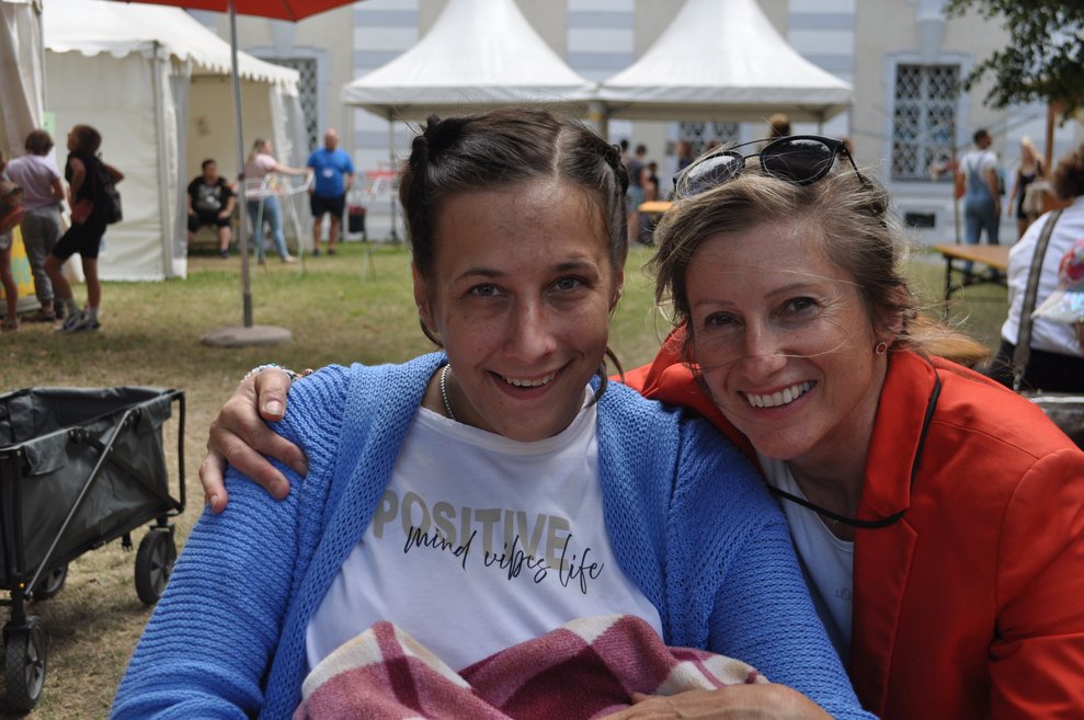 Zwei Damen bei den NÖKISS Herzogenburg